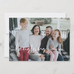 Weihnachtskarte zum Lachen Einladung