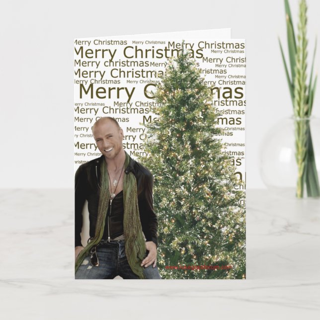 Weihnachtskarten 2010 Luke Goss Feiertagskarte (Vorderseite)