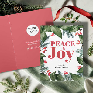 Weihnachtskarten Botanicals Feiertagskarte