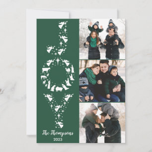 Weihnachtskarten der Weihnachtskrippen, Freude Chr Feiertagskarte