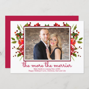 Weihnachtskarten des Heiligen Fotos Einladung