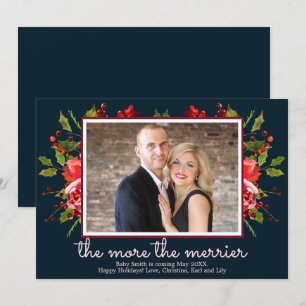 Weihnachtskarten des Heiligen Fotos Einladung