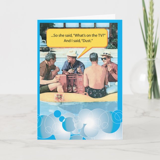 Weihnachtskarten des Vaters Karte (Vorderseite)