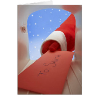 Weihnachtskarten des Weihnachtsmanns