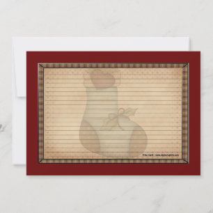 Weihnachtskarten Einladung