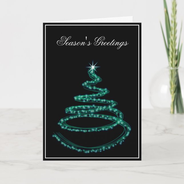 Weihnachtskarten Feiertagskarte (Vorderseite)