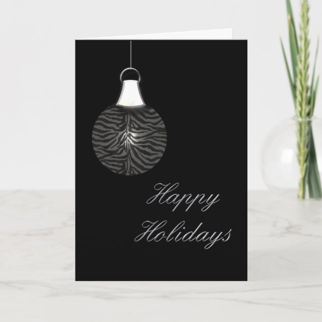 Weihnachtskarten Feiertagskarte (Vorderseite)