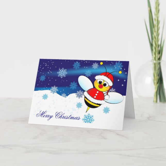 Weihnachtskarten Feiertagskarte (Vorderseite)