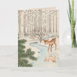 Weihnachtskarten Feiertagskarte