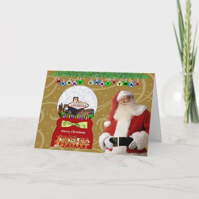 Weihnachtskarten Feiertagskarte (Vorderseite)