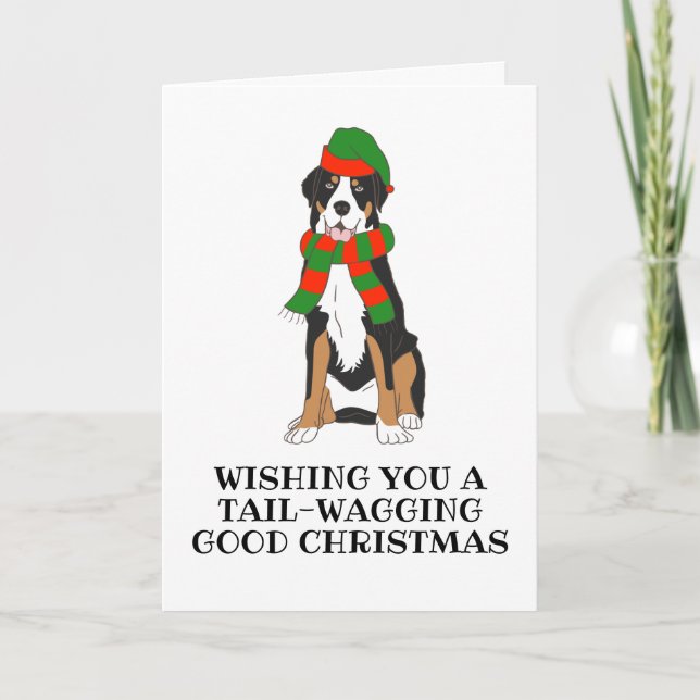 Weihnachtskarten Feiertagskarte (Vorderseite)