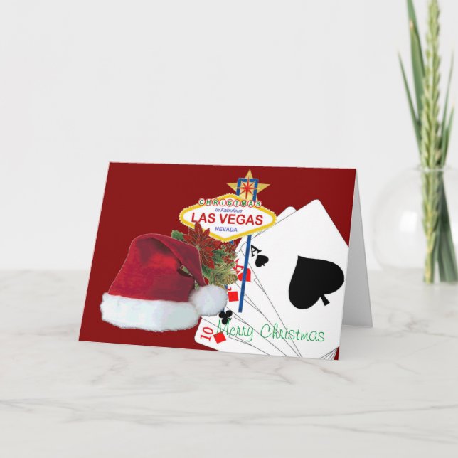 Weihnachtskarten Feiertagskarte (Vorderseite)