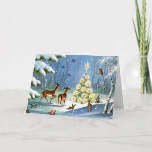 Weihnachtskarten Feiertagskarte