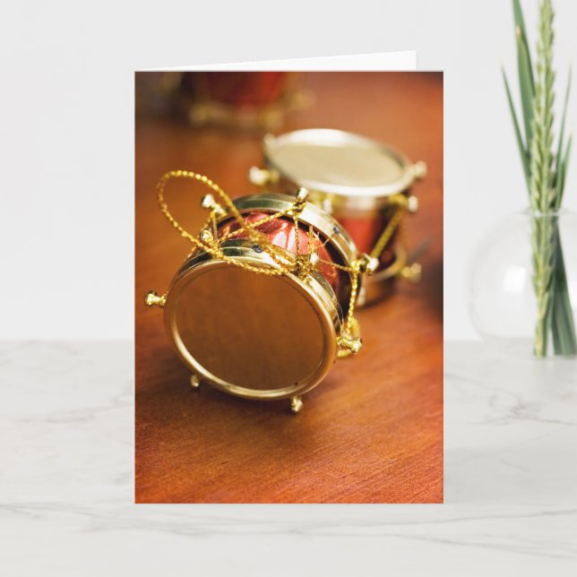 Weihnachtskarten Feiertagskarte (Vorderseite)