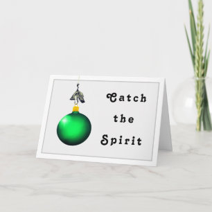 Weihnachtskarten fischen feiertagskarte