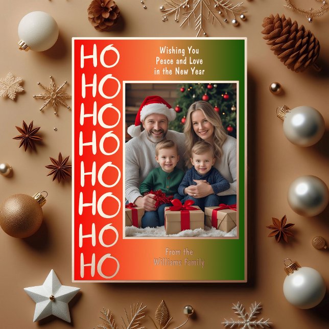 Weihnachtskarten für 2 Fotos Folien Feiertagskarte (Von Creator hochgeladen)