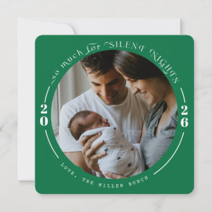 Weihnachtskarten für Babys Feiertagskarte