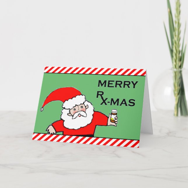 Weihnachtskarten für den Spaß Healthcare Feiertagskarte (Vorderseite)