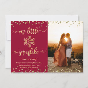 Weihnachtskarten für Fotos Ankündigung