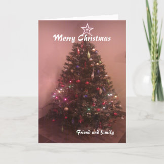 Weihnachtskarten für Freunde und Familie Feiertagskarte