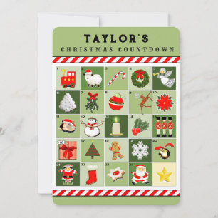 Weihnachtskarten für Großkinder Dankeskarte