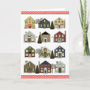 Weihnachtskarten für Immobilienmakler Karte