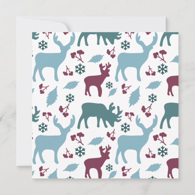 Weihnachtskarten - individuell anpassbar dankeskarte (Rückseite)