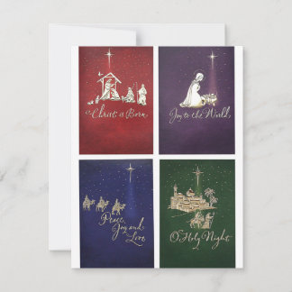 Weihnachtskarten Mitteilungskarte