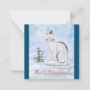 Weihnachtskarten Mitteilungskarte