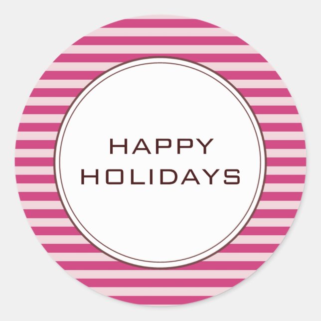 Weihnachtskarten-Umschlag Aufkleber (Vorderseite)