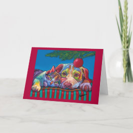 Weihnachtskarten von Ron Burns Feiertagskarte