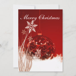 Weihnachtskartenschmuck. Einladung