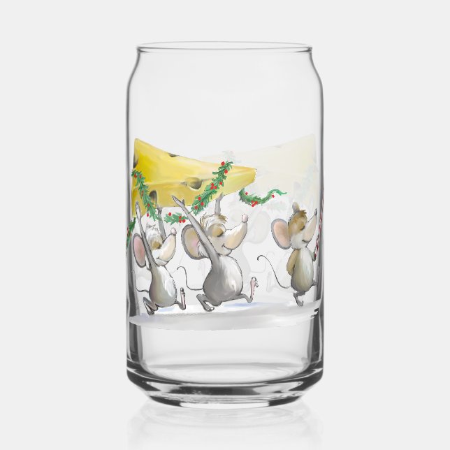 Weihnachtskäse einführen dosenglas (Vorderseite)