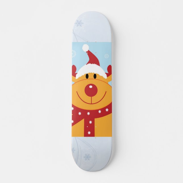 Weihnachtskateboard Skateboard (Vorne)