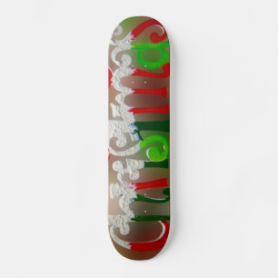 Weihnachtskateboard Skateboard