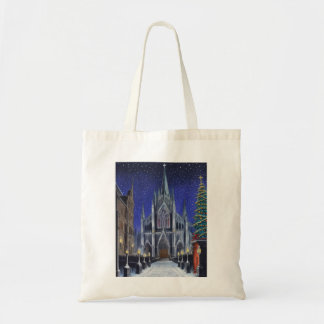 Weihnachtskathedral Tragetasche