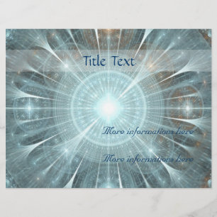 Weihnachtskathedralfenster Flyer