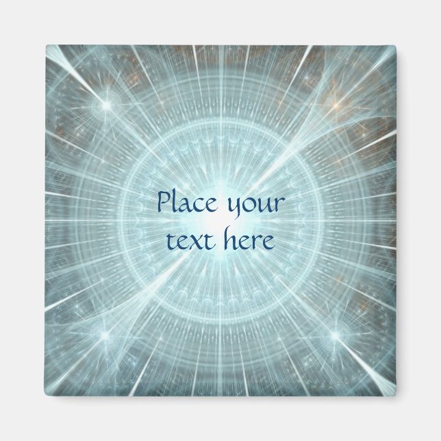 Weihnachtskathedralfenster Magnet (Vorne)