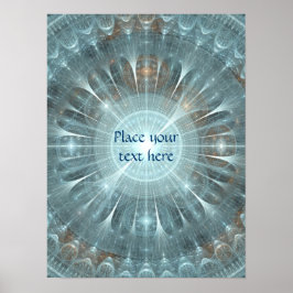 Weihnachtskathedralfenster Poster