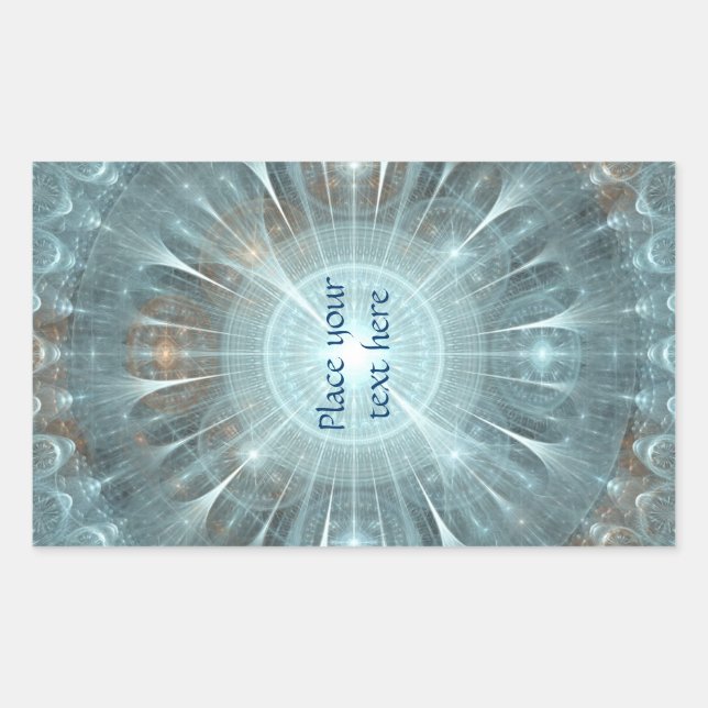 Weihnachtskathedralfenster Rechteckiger Aufkleber (Vorderseite)