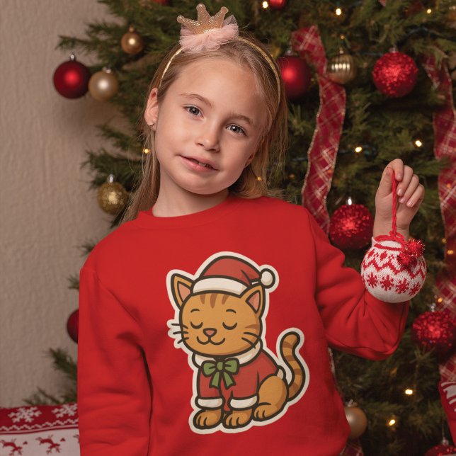 Weihnachtskätzchen Cartoon (Von Creator hochgeladen)