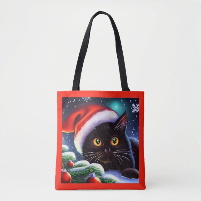 Weihnachtskatze 1 (Vorderseite)