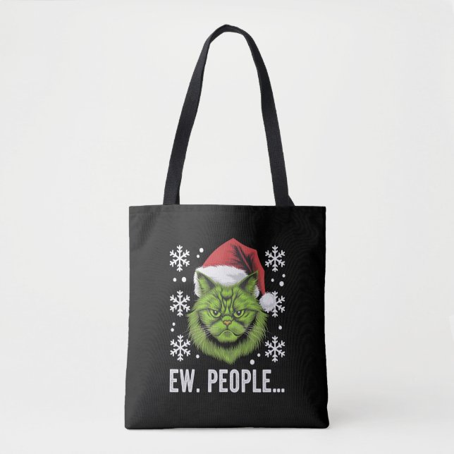 Weihnachtskatze Ew People Meowy Cat Lovers (Vorderseite)