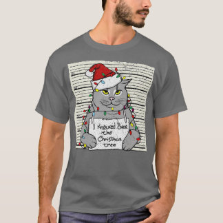 Weihnachtskatze Festive Retro TShirt