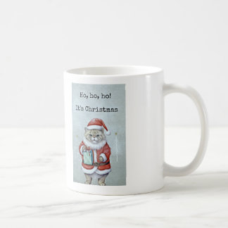 Weihnachtskatze Kaffeetasse