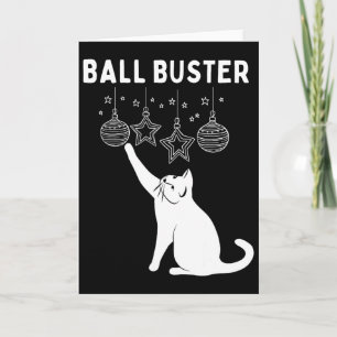 Weihnachtskatze Ll Buster Xmas Ornamente Lustige H Karte