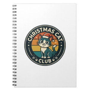 Weihnachtskatze Niedliche Kitty Design - Weihnacht Notizblock