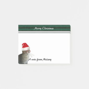 Weihnachtskatze Post-it Klebezettel