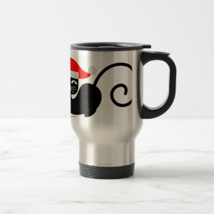 Weihnachtskatze Reisebecher