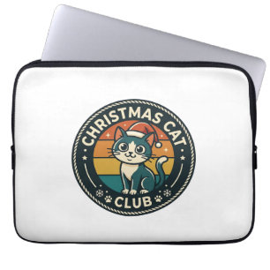 Weihnachtskatze Süße Kitty Design - Weihnachtskatz Laptopschutzhülle